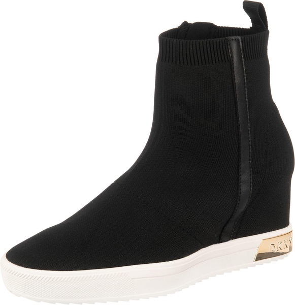 DKNY Women's High Top Slip-On Wedge Sneaker