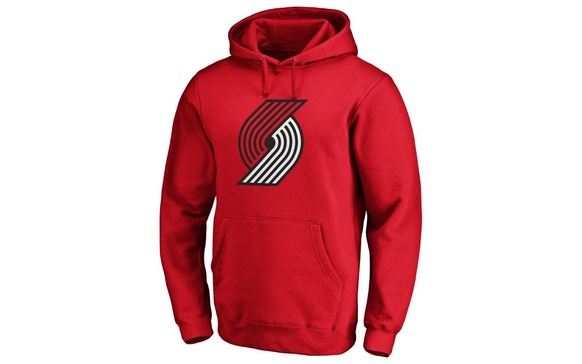 Portland Trail Blazers Men's Halpert Primary Logo Hoodie