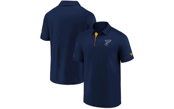 St. Louis Blues Men's Locker Room Performance Polo