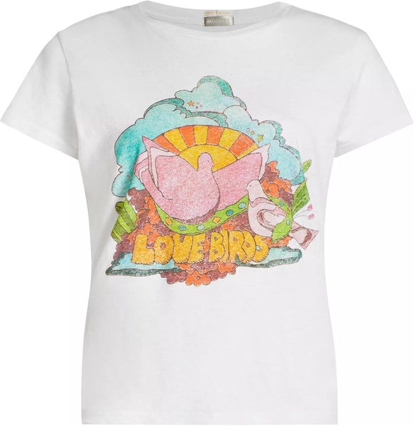 women's the boxy goodie goodie tee, love birds