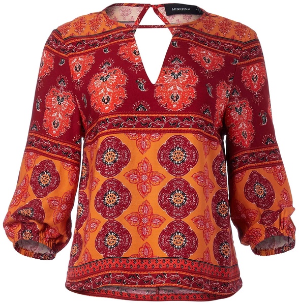 MINKPINK Women's Folktale Blouse