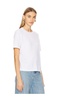 Cotton Cashmere Short Sleeve Tee