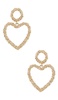 Heart Drop Earrings