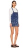 x We The Free Overall Smock Mini Dress