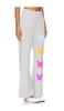 Shana Wide Leg Pant W/ Smocking Butterfly Eye