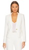 Linen-Blend Hosanna Dickey Blazer