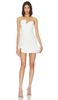 X Revolve Strapless Puzzle Mini Dress