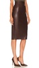 Faux Leather Pencil Skirt