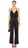 Fleur Belted Silky Jumpsuit