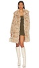 x REVOLVE Faux Fur Long Coat