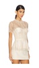 Kehlani Lace Short Sleeve Bustier Top