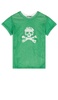 Green Skull And Cross Bones T-Shirt