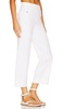 Stretch Twill Cropped Wide Leg Pant