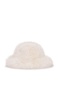 FAUX FUR RIMMED HAT