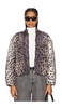 Leni Leopard Padded Bomber