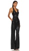 X Revolve Isadore Faux Leather Jumpsuit