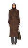 Wool Structured Belted Coat