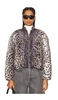 Leni Leopard Padded Bomber