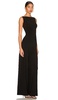 Sleeveless X Straight Leg Jumpsuit