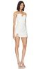 X Revolve Strapless Puzzle Mini Dress