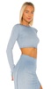 x REVOLVE Verona Crop Long Sleeve