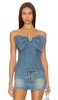 Kate Denim Tube Top