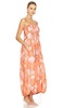 Seashell Frilled Long Dress