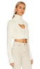 Vera Cropped Cut Out Sweater