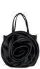 Rosette Satin Bag