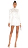 Joyce Chinese Jacquard Mini Dress