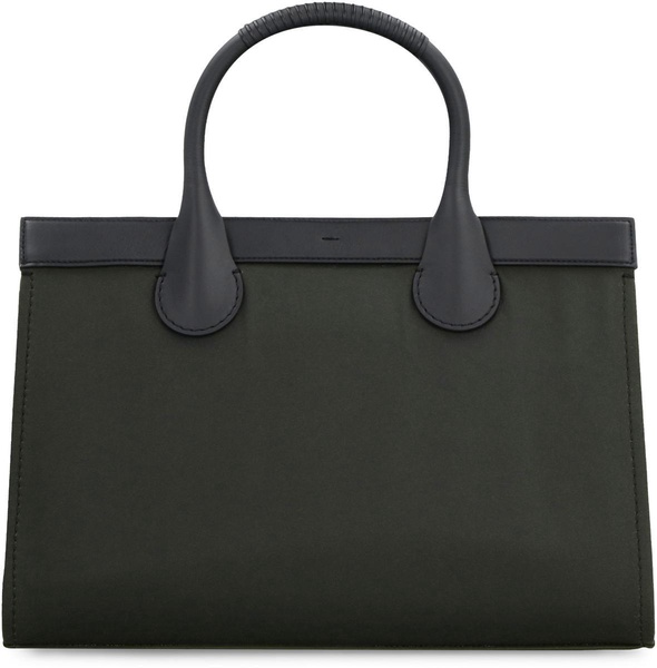 CHLOÉ Green Canvas Tote Bag for Women - Stylish and Spacious Spring/Summer 2024 Collection