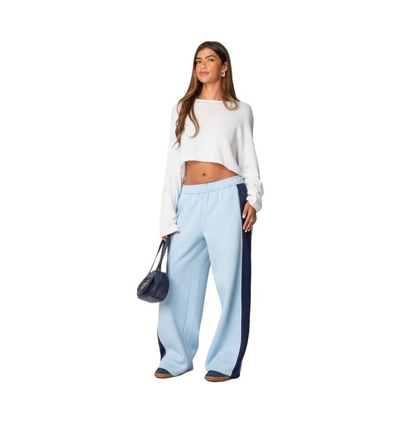 Women's Contrast Panel Sweatpants