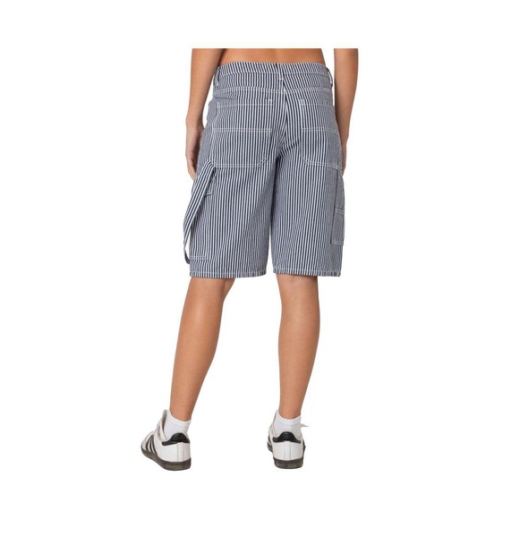 Women's Friday striped low rise cargo shorts