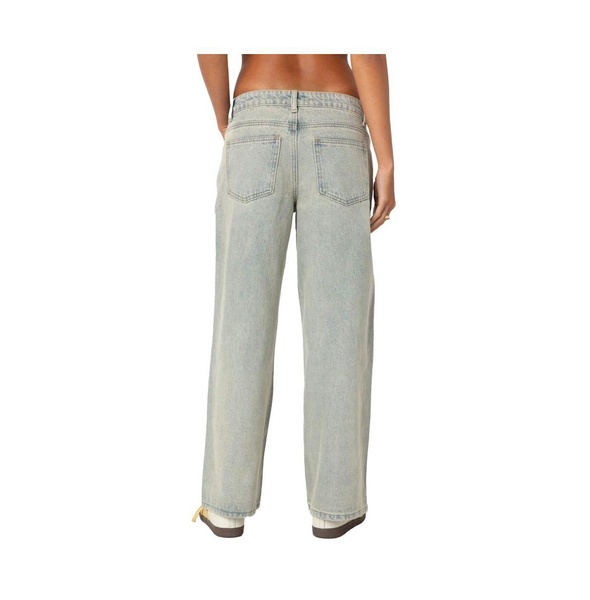 Women's Magda Low Rise Acid Wash Jeans