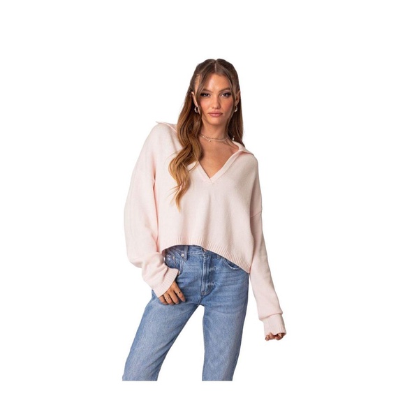 Women's Marcie Oversize Cropped Sweater