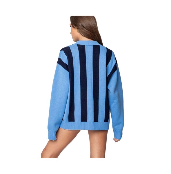 Women's Larson Oversized Polo Sweater