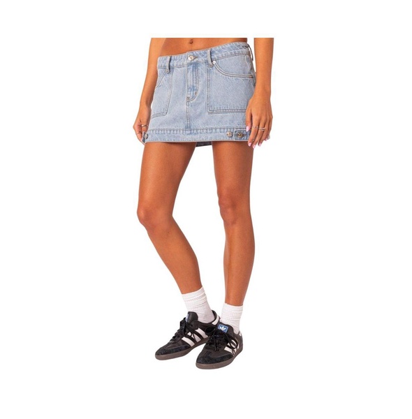 Women's Foxx denim mini skirt