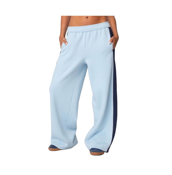 Women's Contrast Panel Sweatpants