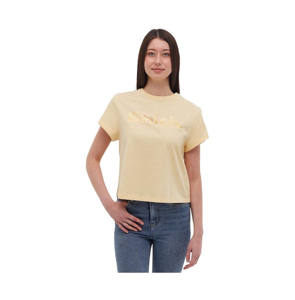 Women's Oona Chest Logo Tee