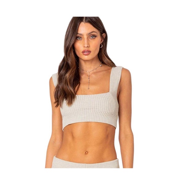 Women's Sunday knit bra top