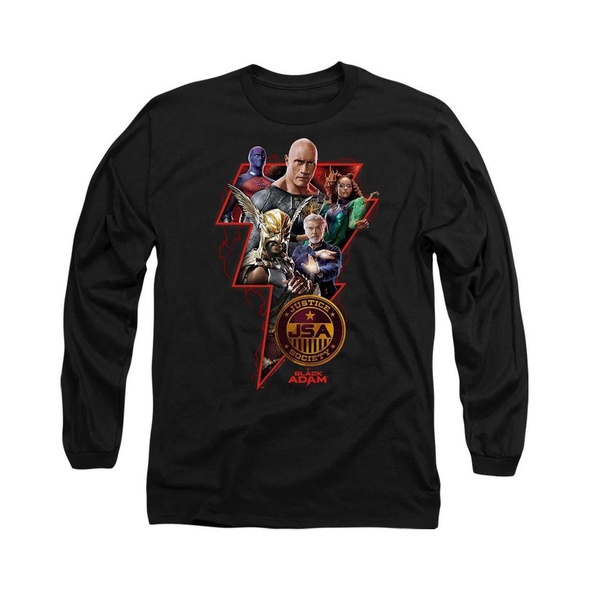 Men's Character Bolt Long Sleeve Adult Tee / T-Shirt