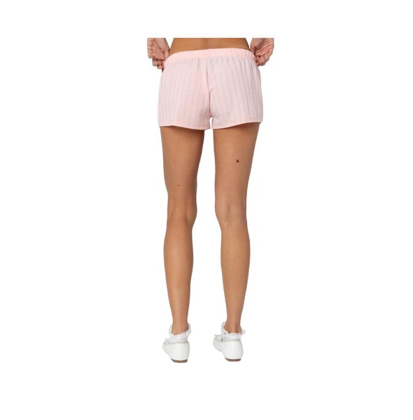 Women's Irene Low Rise Pointelle Micro Shorts