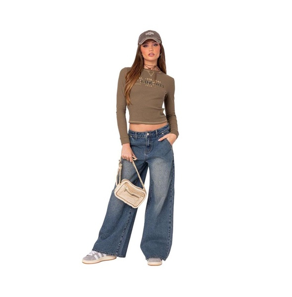 Women's Super baggy wide leg jeans