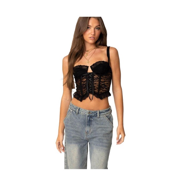 Women's Josslyn Sheer Lace Corset