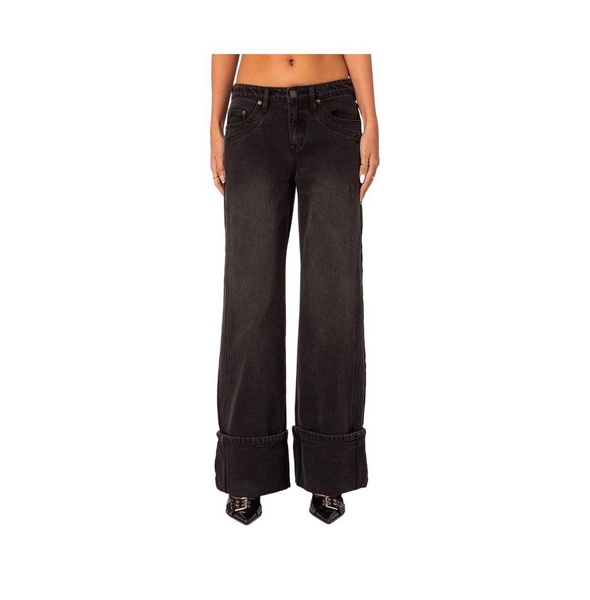 Women's Vesper Cuffed Low Rise Jeans