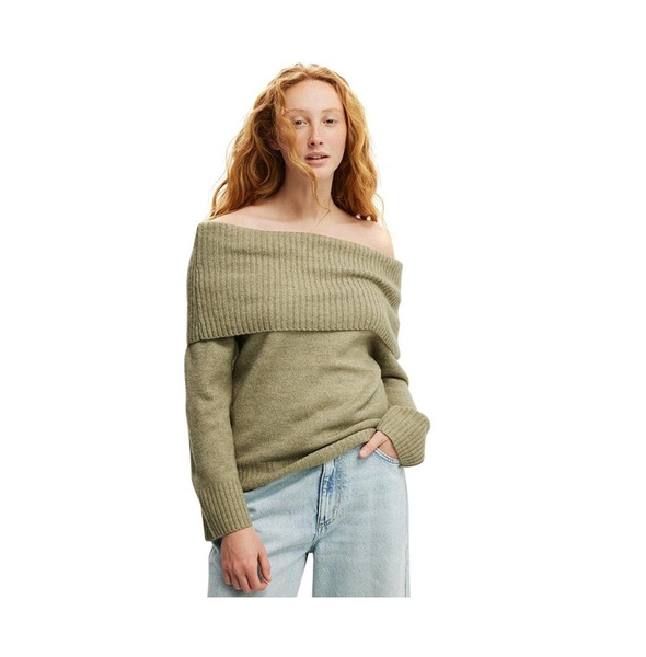 Women's Luxe Off Shoulder Pullover