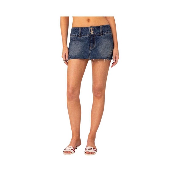 Women's Kate Denim Micro Skort