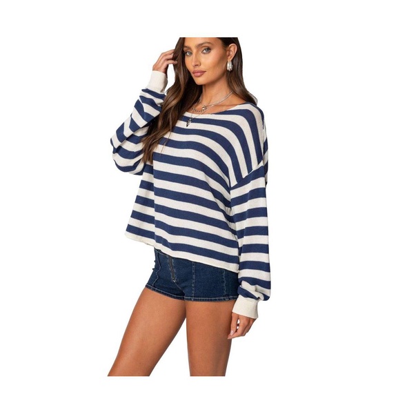 Women's Anney Oversized Striped Sweater