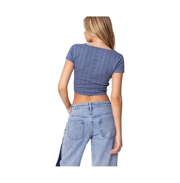 Women's Luciana Knit Crop Top