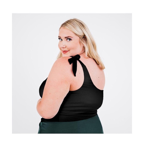 Plus Size Layla Crop Swim Top